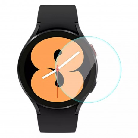 2-PACK Galaxy Watch 4 44mm H&auml;rdat Glas 0.2mm 9H 2.5D-Galaxy Watch 4 44mm-Shockproof.se