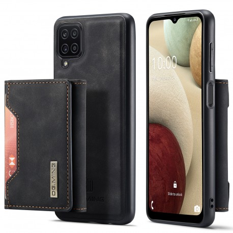 8-FACK Samsung A12 5G St&ouml;tt&aring;ligt Skal med Magnetisk Korth&aring;llare DG.MING Detach-Samsung A12-Shockproof.se
