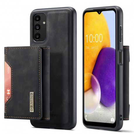 8-FACK Samsung A13 4G St&ouml;tt&aring;ligt Skal med Magnetisk Korth&aring;llare DG.MING Detach-Samsung A13 4G-Shockproof.se