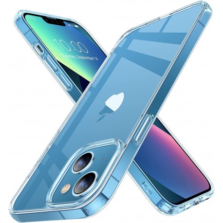 iPhone 13 St&ouml;tt&aring;ligt Genomskinligt Skal Simple-iPhone 13-Shockproof.se