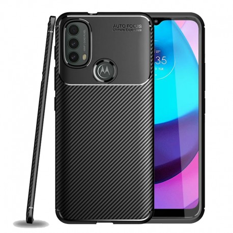 Motorola Moto E20 / E30 / E40 St&ouml;tt&aring;ligt Skal FullCarbon V4-Motorola Moto E20 / E30 / E40-Shockproof.se
