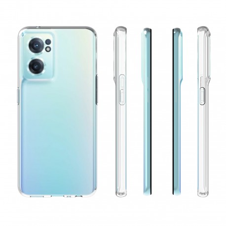 OnePlus Nord CE 2 5G St&ouml;tt&aring;ligt Genomskinligt Skal Simple-OnePlus Nord CE 2 5G-Shockproof.se