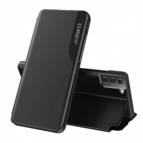 Samsung S21 Plus Stilrent Smart View Fodral - Svart-Samsung S21 Plus-Shockproof.se