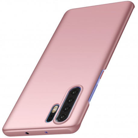 Huawei P30 Pro Ultratunt L&auml;tt Mobilskal Basic V2 Rosenguld-P30 Pro-Shockproof.se