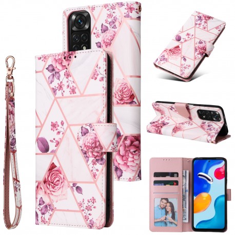 Redmi Note 11 Pro 4G/5G Trendigt Pl&aring;nboksfodral Sparkle 4-FACK-Xiaomi Redmi Note 11 Pro-Shockproof.se
