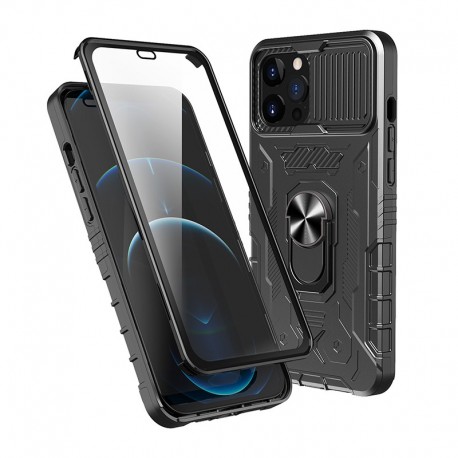 iPhone 14 Pro Helt&auml;ckande Premium 3D Skal ThreeSixty CamShield-iPhone 14 Pro-Shockproof.se