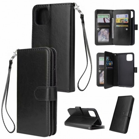 iPhone 14 Pro Max Praktisk Pl&aring;nboksfodral med 12-Fack Array V4-iPhone 14 Pro Max-Shockproof.se