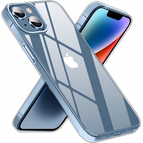 iPhone 14 Plus St&ouml;tt&aring;ligt Genomskinligt Skal Simple-iPhone 14 Plus-Shockproof.se
