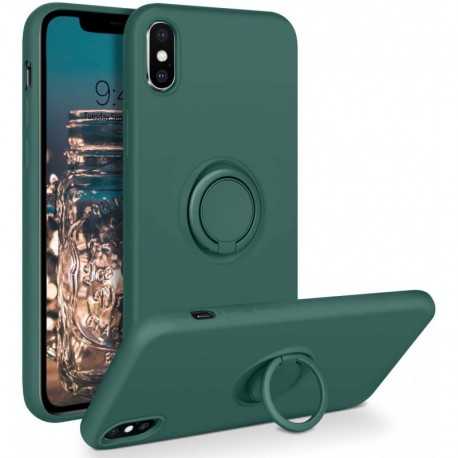 iPhone XS St&ouml;tt&aring;ligt Skal med Ringh&aring;llare CamShield-Ringh&aring;llareCamShield [U-YTJK08]-Shockproof.se