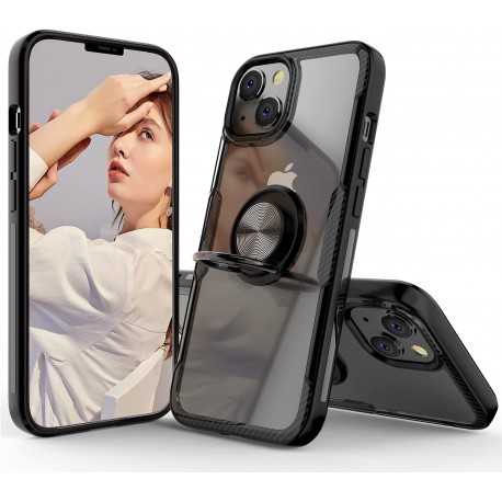 iPhone 13 Mini Praktisk St&ouml;tt&aring;ligt Skal med Ringh&aring;llare V4-iPhone 13 Mini-Shockproof.se