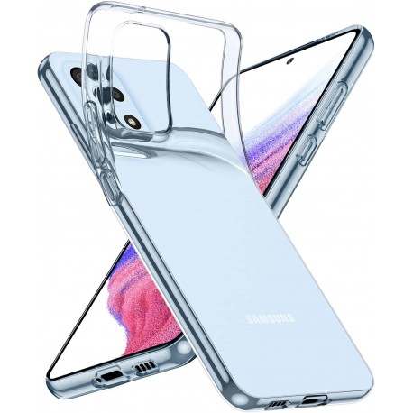 Samsung A53 5G St&ouml;td&auml;mpande Mjukt Skal Simple-Samsung A53 5G-Shockproof.se