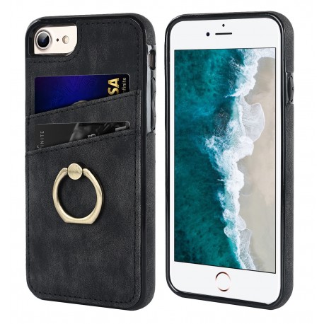 iPhone 7 / 8 / SE 2020 & 2022 Mobilskal med Korth&aring;llare Retro V4-iPhone SE 2022-Shockproof.se