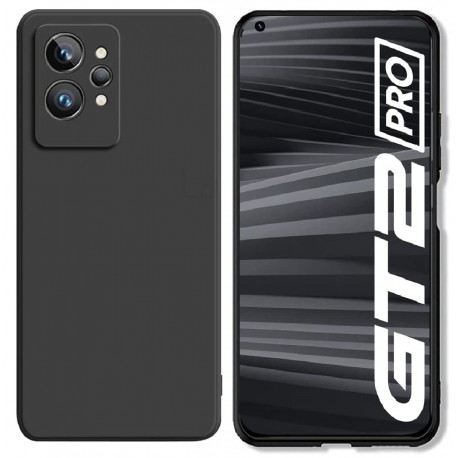 Realme GT 2 / GT Neo 2 Ultratunt Mattsvart Skal Basic V2-Realme GT 2 / Neo 2-Shockproof.se