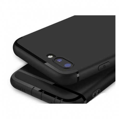 iPhone 7 & 8 Ultratunn Gummibelagd Mattsvart Skal Shick-iPhone 7-Shockproof.se