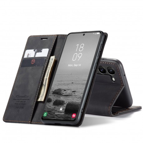 Samsung S23 Plus Elegant Flipfodral CaseMe 3-FACK-Samsung S23 Plus-Shockproof.se