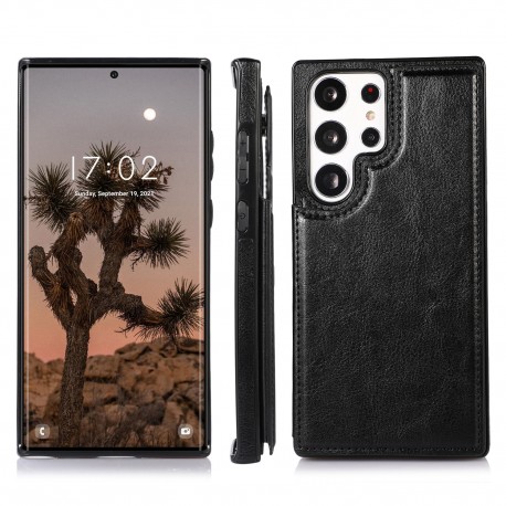 Samsung S23 Ultra St&ouml;tt&aring;ligt Skal Korth&aring;llare 3-FACK Flippr-Samsung S23 Ultra-Shockproof.se