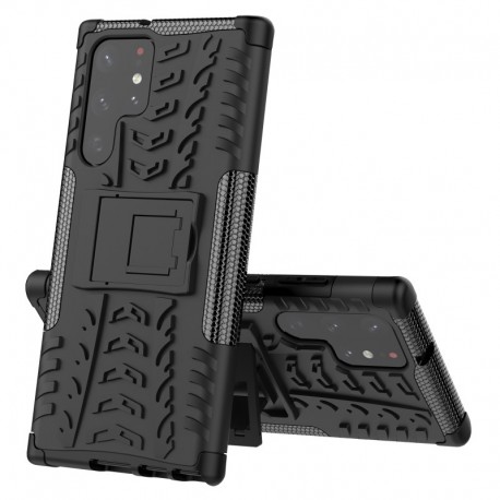 Samsung S23 Ultra St&ouml;tt&aring;ligt Skal med St&ouml;d Active-Samsung S23 Ultra-Shockproof.se