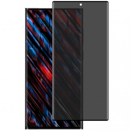 Samsung S23 Ultra Privacy H&auml;rdat glas 0.26mm 3D 9H-Samsung S23 Ultra-Shockproof.se