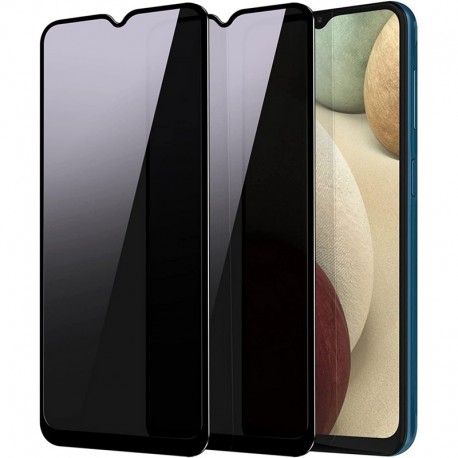 2-PACK Samsung A34 5G Privacy H&auml;rdat glas 0.26mm 2.5D 9H-Samsung A34 5G-Shockproof.se
