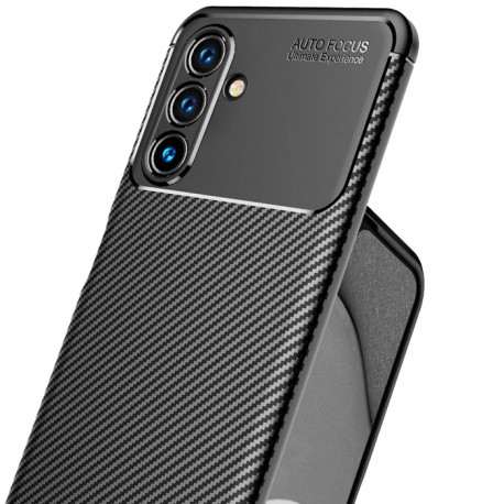 Samsung A14 5G/4G St&ouml;tt&aring;ligt Slimmat Skal FullCarbon V4-Samsung A14 4G / 5G-Shockproof.se