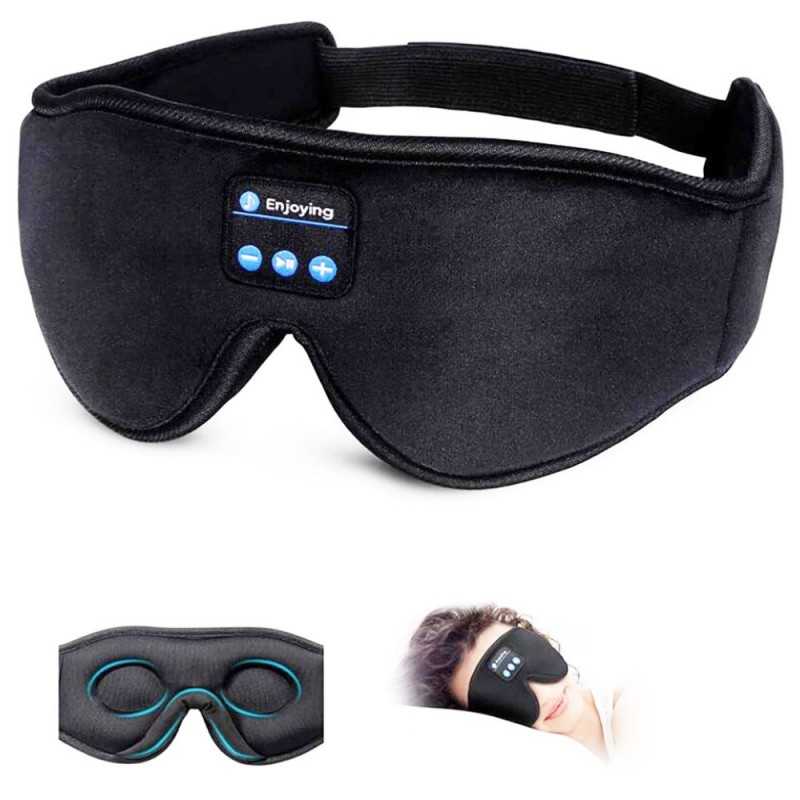 Sovmask med Inbyggda Bluetooth Högtalare