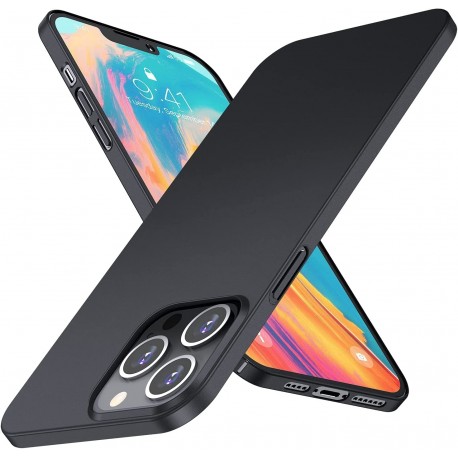 iPhone 14 Pro Ultratunt Mattsvart Skal Basic V2-iPhone 14 Pro-Shockproof.se