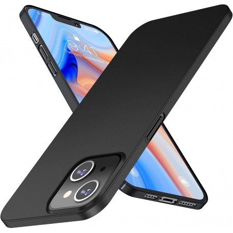 iPhone 14 Plus Ultratunt Mattsvart Skal Basic V2-iPhone 14 Plus-Shockproof.se
