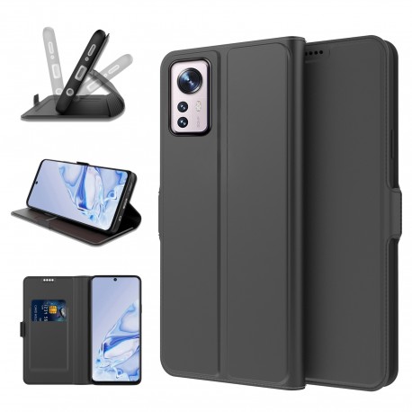 Xiaomi 12 Flipfodral Skin Pro V2 med Kortfack-Xiaomi-Shockproof.se