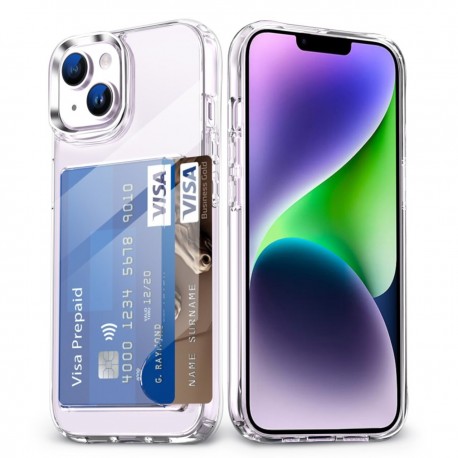 iPhone 11 St&ouml;tt&aring;ligt Skal med Kortfack V3-iPhone 11-Shockproof.se