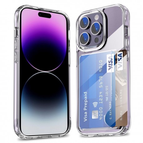 iPhone 11 Pro St&ouml;tt&aring;ligt Skal med Kortfack V3-iPhone 11 Pro-Shockproof.se