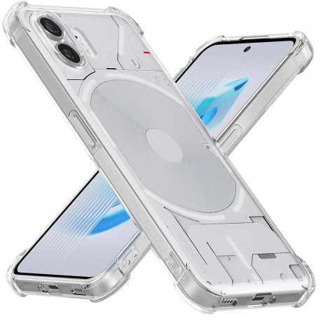 Nothing Phone 2 St&ouml;tt&aring;ligt Skal med F&ouml;rst&auml;rkta H&ouml;rn-Nothing Phone 2-Shockproof.se