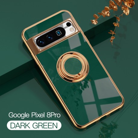 Google Pixel 8 Pro Elegant & St&ouml;tt&aring;ligt Skal med Ringh&aring;llare Flawless-Google Pixel 8 Pro-Shockproof.se