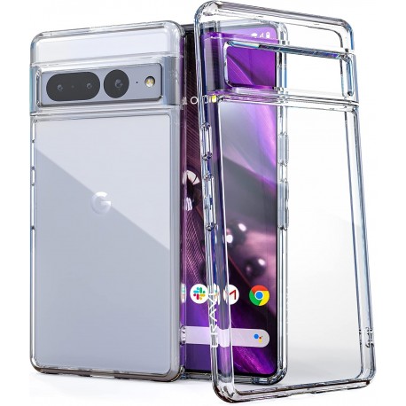 Google Pixel 8 Pro St&ouml;tt&aring;ligt Genomskinligt Skal Simple-Google Pixel 8 Pro-Shockproof.se