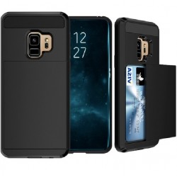 Samsung S9 Stöttåligt Skal med Kortfack