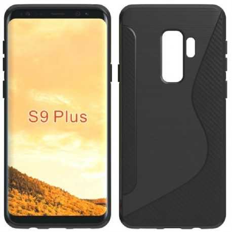 Samsung S9 Plus Ultratunn St&ouml;td&auml;mpande Skal S-Line-Samsung S9 plus-Shockproof.se
