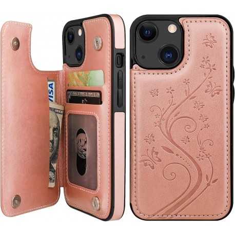 iPhone 13 Mini St&ouml;tt&aring;ligt Skal Korth&aring;llare 3-FACK Flippr V2-iPhone 13 Mini-Shockproof.se