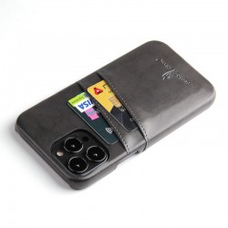 iPhone 15 Pro Stötdämpande Korthållare Retro