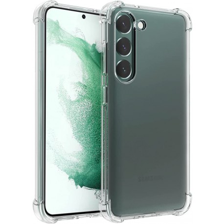 Samsung S23 FE St&ouml;tt&aring;ligt Skal med F&ouml;rst&auml;rkta H&ouml;rn-Samsung S23 FE-Shockproof.se