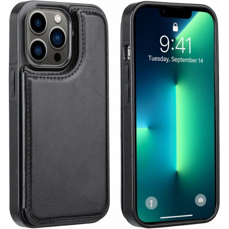 iPhone 14 Pro St&ouml;tt&aring;ligt Skal Korth&aring;llare 3-FACK Flippr-iPhone 14 Pro-Shockproof.se