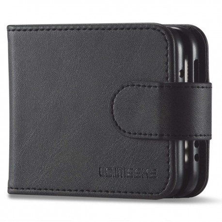 LC.IMEEKE Pl&aring;nboksfodral Samsung Z Flip 3-Samsung Galaxy Z Flip 3 5G-Shockproof.se