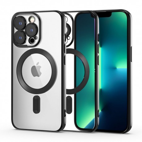 St&ouml;tt&aring;ligt MagSafe Kompatibelt Skal iPhone 11 Pro - Svart-iPhone 11 Pro-Shockproof.se