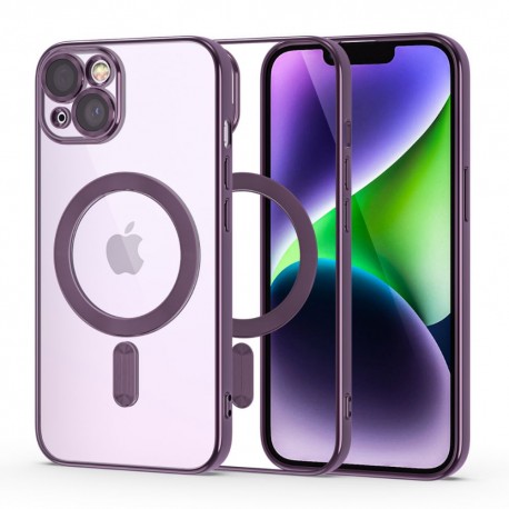 St&ouml;tt&aring;ligt MagSafe Kompatibelt Skal iPhone 13 Mini - Lila-iPhone 13 Mini-Shockproof.se