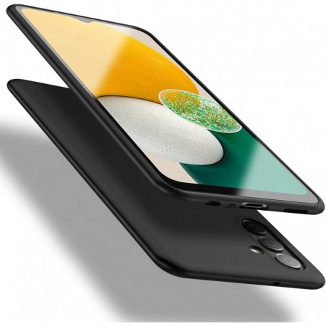 Samsung Galaxy A05s Ultratunt Mattsvart Skal Basic V2-Samsung A05s-Shockproof.se