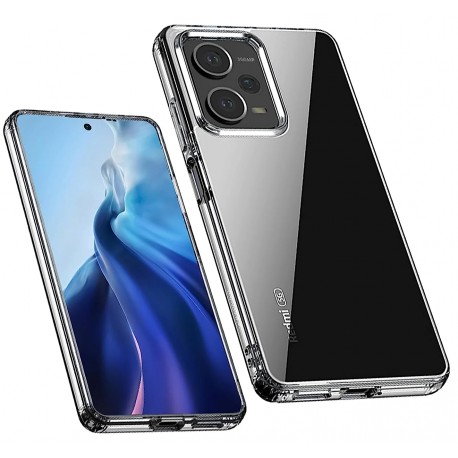 Xiaomi Redmi Note 12 5G St&ouml;tt&aring;ligt Genomskinligt Skal Simple-Xiaomi Redmi Note 12 5G-Shockproof.se