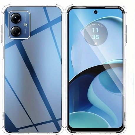 Motorola Moto G14 St&ouml;tt&aring;ligt Skal med F&ouml;rst&auml;rkta H&ouml;rn-Motorola Moto G14-Shockproof.se