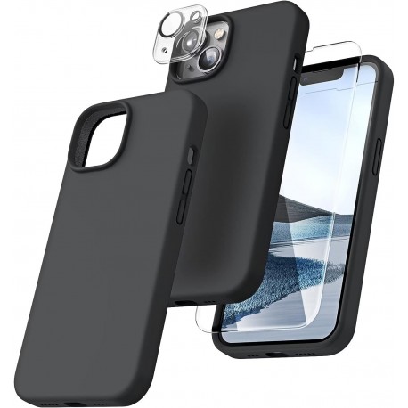 3in1 Gummibelagt Stilrent Skal iPhone 11 - Svart-iPhone 11-Shockproof.se