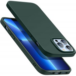 Gummibelagt Stöttåligt Skal iPhone 13 Pro Max - Grön