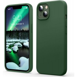Gummibelagt Stöttåligt Skal iPhone 14 - Grön