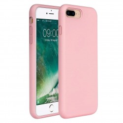 Gummibelagt Stöttåligt Skal iPhone 7 Plus / 8 Plus - Rosa
