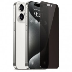 iPhone 15 Privacy Härdat glas 0.26mm 2.5D 9H